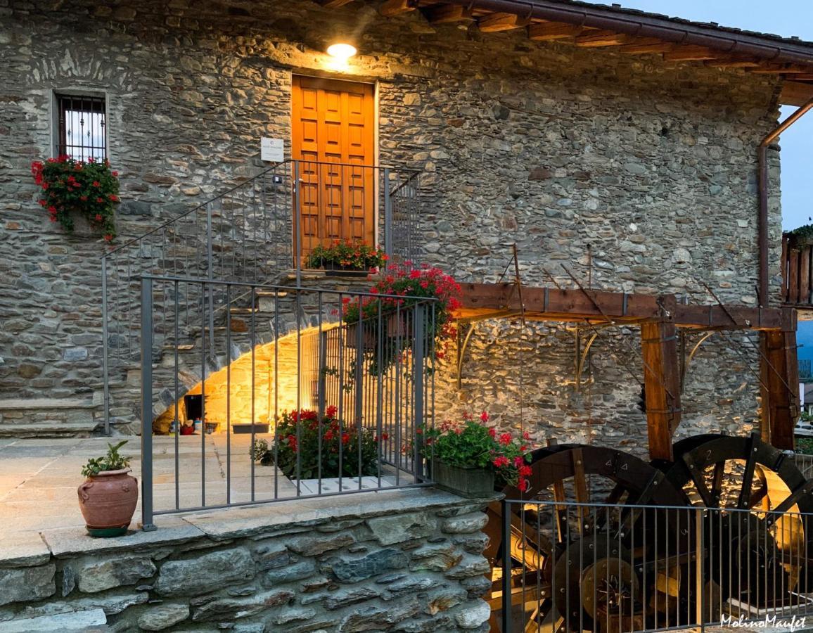 La Roggia - Lake Como Heritage Home In Molino Maufet Watermill - Patio On The Garden Colico Exteriér fotografie